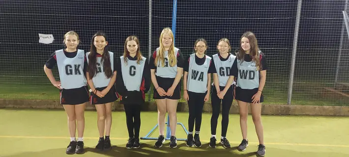 Netball Match against QE, Bromyard